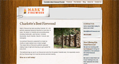 Desktop Screenshot of marksfirewood.com